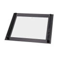 Oven outer Door - 140198084109 Front Glass Black Aeg 594x491mm [Electrolux Aeg]